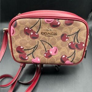 Coach Cherry Print Jamie
